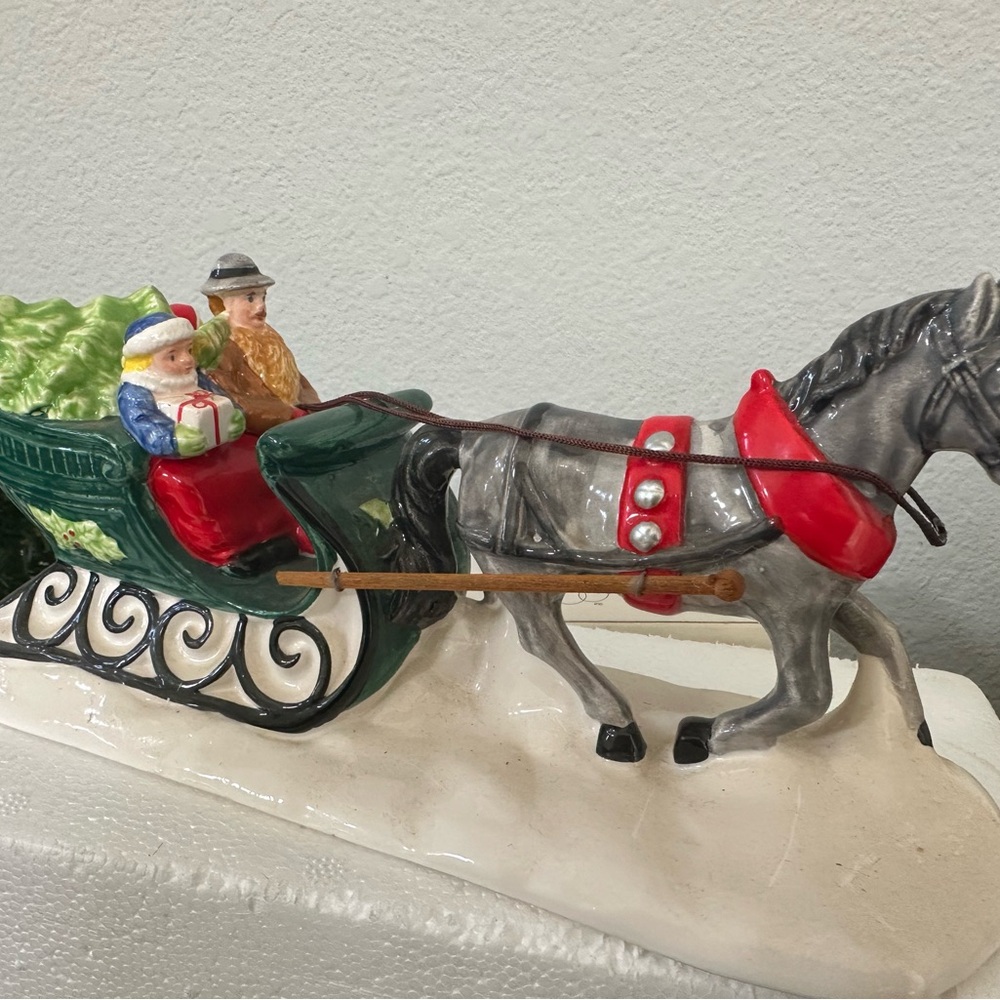 Department 56 Snow Village Sleighride - Picture 2 of 5